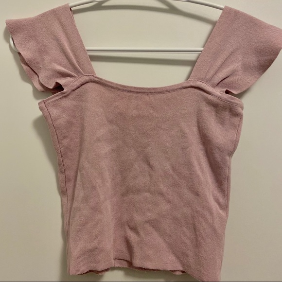 Lavender Knit Top - Picture 2 of 3